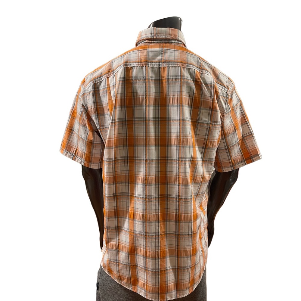 Mens Eddie Bauer short sleeve button shirt